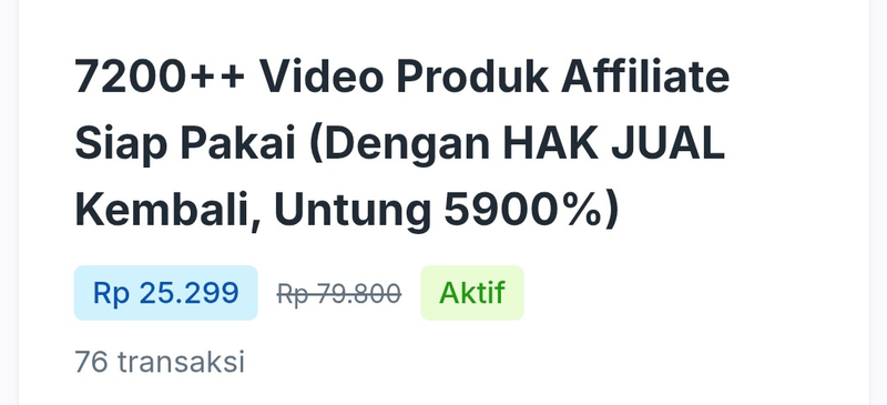 Image 0 for Update Jumlah Transaksi per MEI 2025 😘