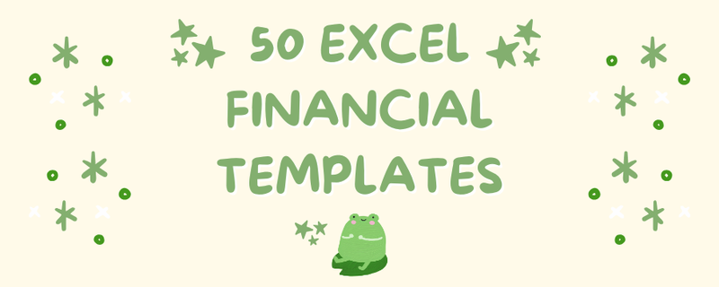 Highlight image for 50 Excel Financial Templates