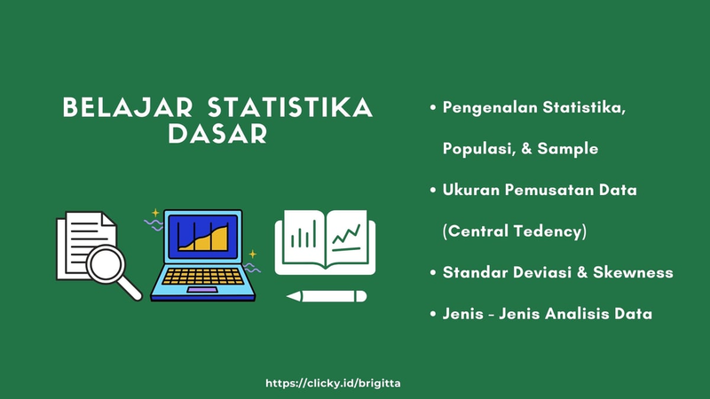 Highlight image for [FREE] Modul Belajar Statistika Dasar