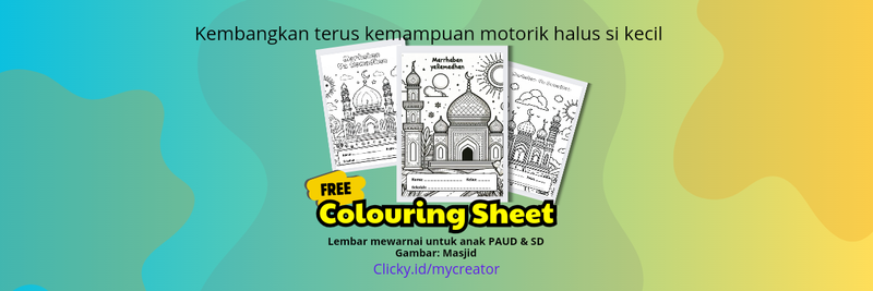 Highlight image for Tinggal Unduh! 14 Lembar Mewarnai