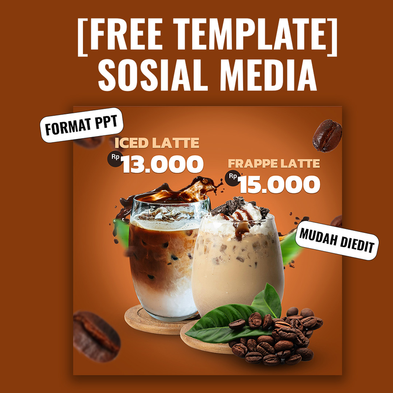 Highlight image for [FREE TEMPLATE] Sosial Media Produk Kopi