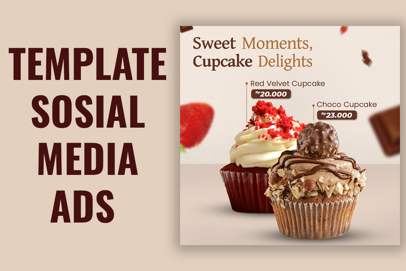 Highlight image for TEMPLATE Sosial Media Produk Kue/Cake