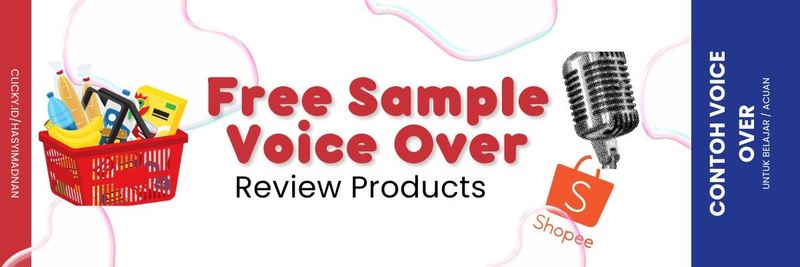 Highlight image for Sample Voice Over Review Product ! GRATISSS !!!