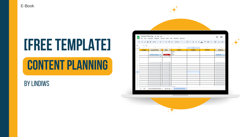 Highlight image for [FREE TEMPLATE] CONTENT PLANNING By Lindiws