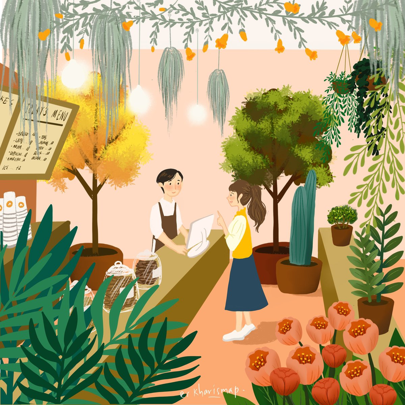 rizka kharisma putri profile background