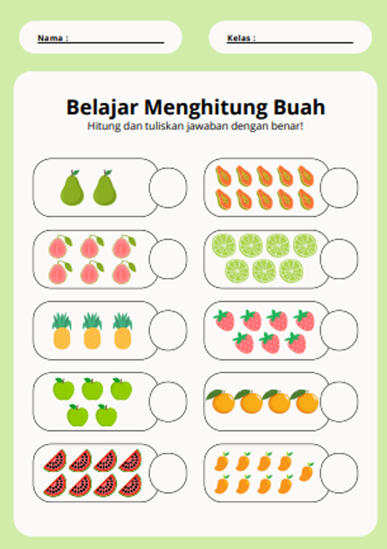 Highlight image 4 for Lembar Kerja Untuk Anak Paud dan TK