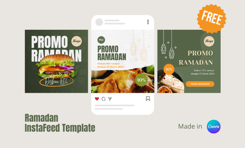 Highlight image for [FREE] Ramadan InstaFeed Template