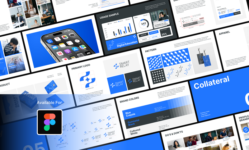 Highlight image 1 for Smart Relay - Brand Guidelines Template