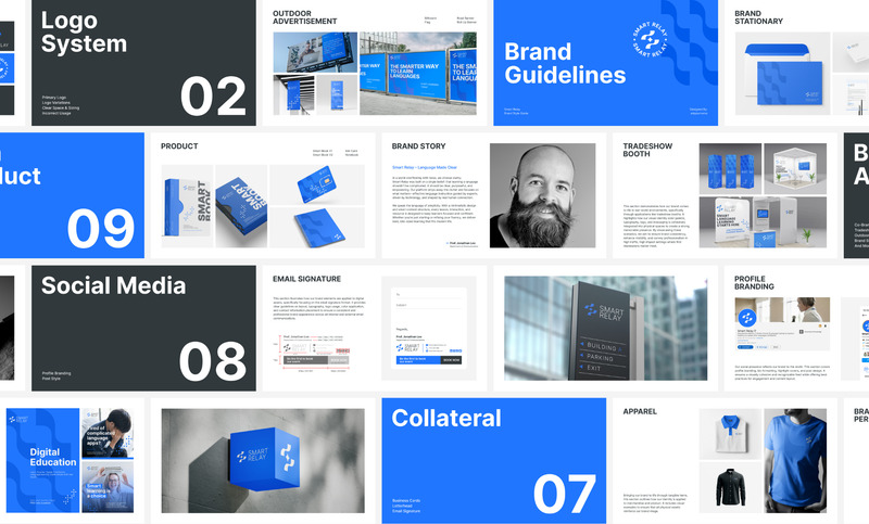 Highlight image 10 for Smart Relay - Brand Guidelines Template