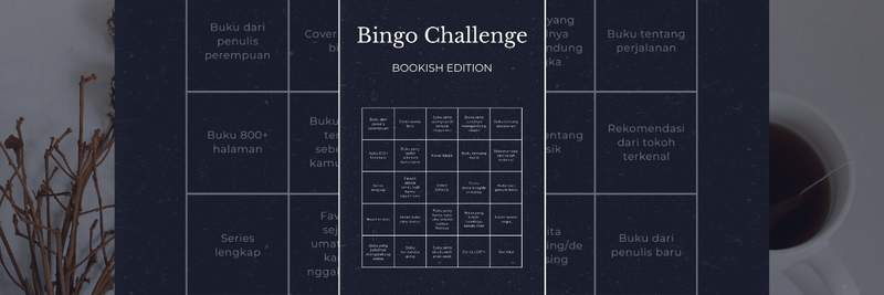 Highlight image for [FREE TEMPLATE] Bingo Challenge - Bookish Edition