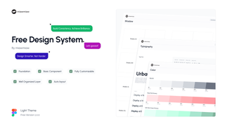 image for FREE UI KIT! Design System button