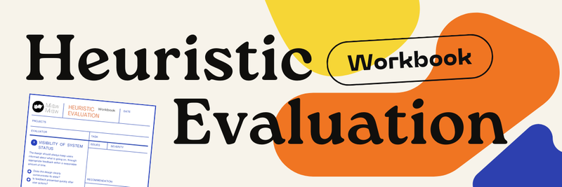 Highlight image for Heuristic Evaluation Workbook for UIUX Designer & UX Researcher ( GRATIS )