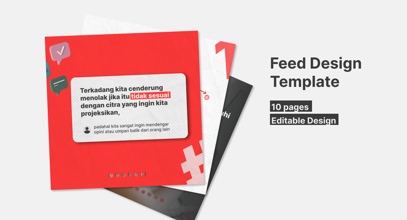 Highlight image 1 for Figma - Template Social Media