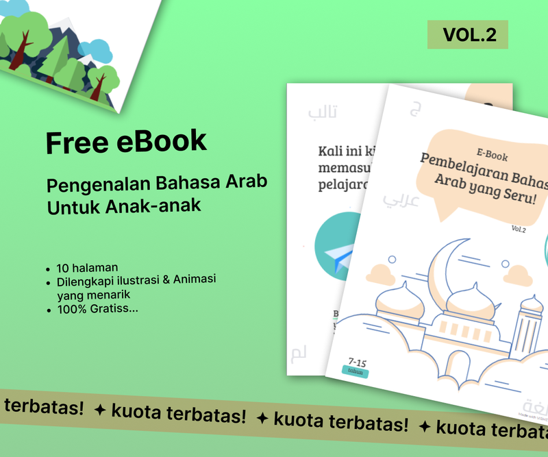 Highlight image for [Free mini eBook] Pengenalan Bahasa Arab Untuk Anak-anak