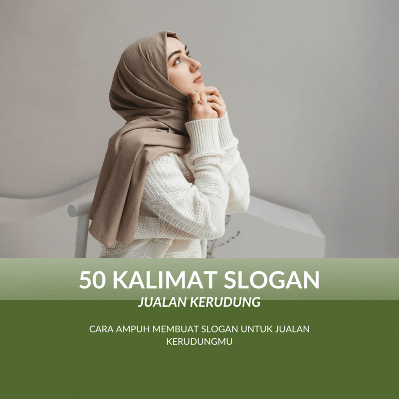 Highlight image 1 for 50 Kalimat Slogan Jualan Kerudung
