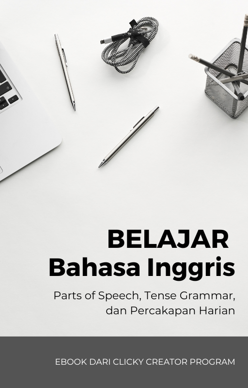 Highlight image for "Kuasai Bahasa Inggris dengan Kitab Belajar Bahasa Inggris: Parts of Speech, Tense Grammar, dan Percakapan Harian"