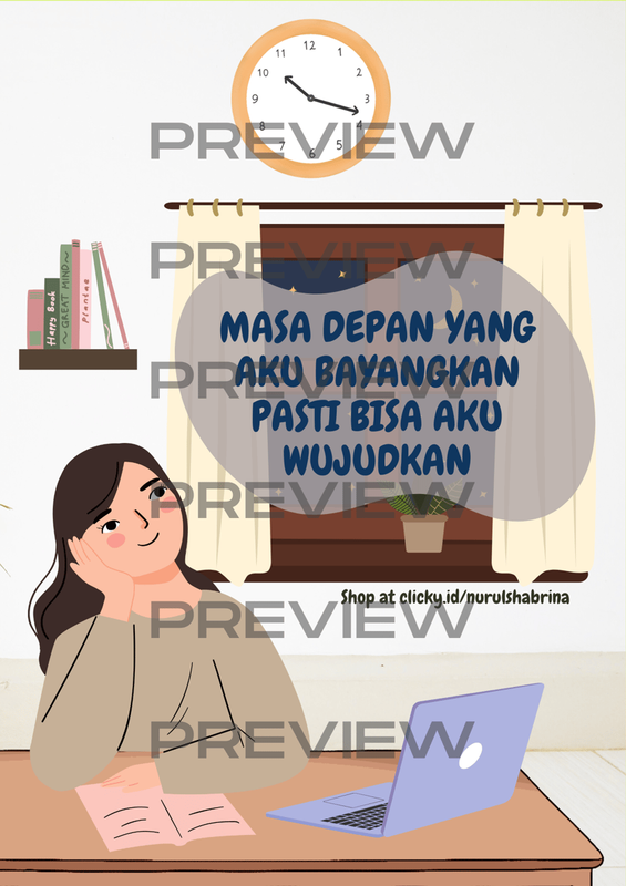 Highlight image for Poster A3 Kalimat Afirmasi #PKA001