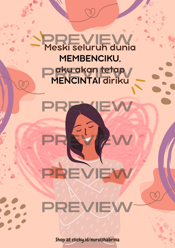 Highlight image for Poster A3 Kalimat Afirmasi #PKA002