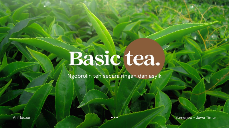 Highlight image for Brotea (Ngobrolin Teh) “Basic Tea” Vol. 1