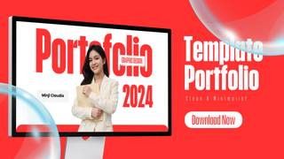 image for Template Portofolio Minimalis dan Dinamis! button