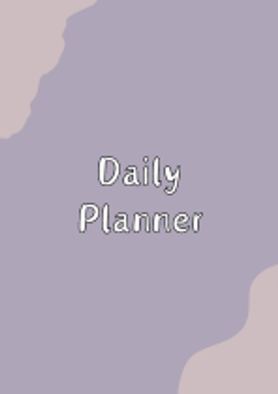 Highlight image 1 for [FREE] Template Daily Planner - Purple 