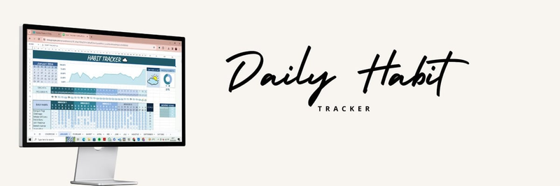 Highlight image 1 for Habit Tracker Template