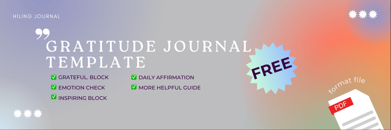 Highlight image for FREE Gratitude Journal template