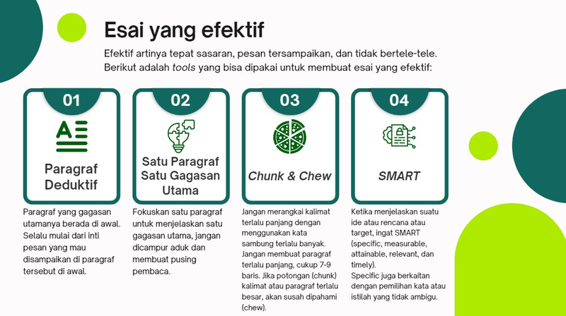 Highlight image 4 for Video Webinar Belajar Bareng Menulis Esai dan Mengisi Form LPDP (by Rainer Purba)