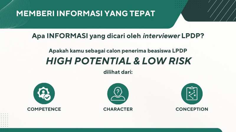 Highlight image 4 for Video Webinar "How to Ace the LPDP Interview" (by Rainer Abraham Purba)