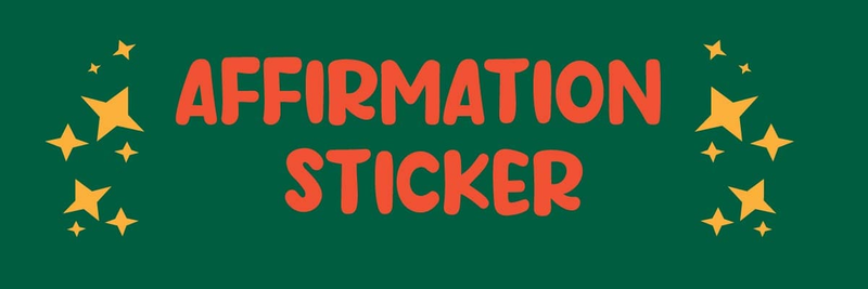 Highlight image for GRADIA AFFIRMATION STICKER