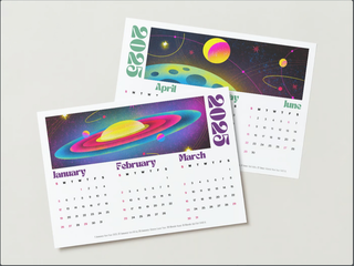 image for Calendar 2025 - Outer Space button