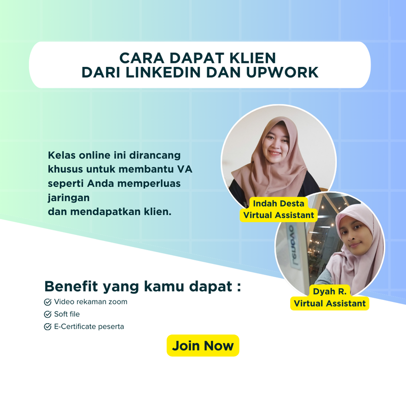 Highlight image 1 for Kelas Online Cara Dapat Klien Dari Linkedin dan Upwork