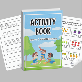 image for Activity Book : Belajar Berhitung dan Mewarnai Untuk Anak Usia 4-8 Tahun  button