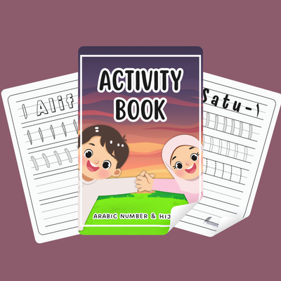 image for Activity Book: Belajar Menulis Huruf Hijaiyah & Angka Arab untuk Anak Usia 4-8 Tahun button