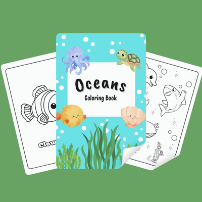 image for Ocean Coloring Book untuk Anak SD & SMP button