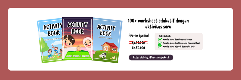 Highlight image for [PROMO] Paket Activity Book (Menulis Angka, Berhitung Dasar, Menulis Huruf, Menulis Angka Arab dan Hijaiyah)