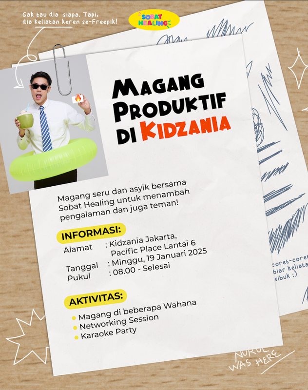 Highlight image 1 for Magang Produktif bersama Sobat Healing