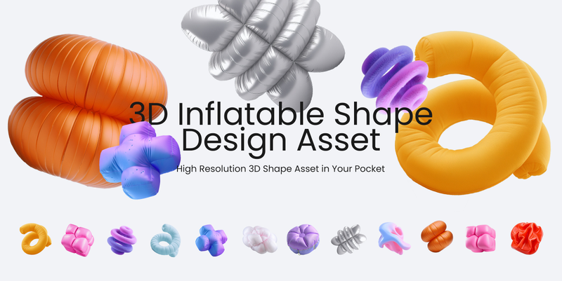 Highlight image for 3D Abstract Asset [FORMAT TIF]