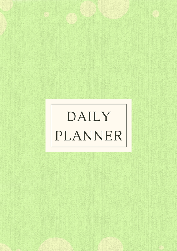 Highlight image for Simple Daily Planner - Undated (Landscape)