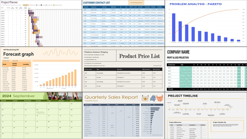 Highlight image for FREE] - Microsoft Excel Templates dari Microsoft