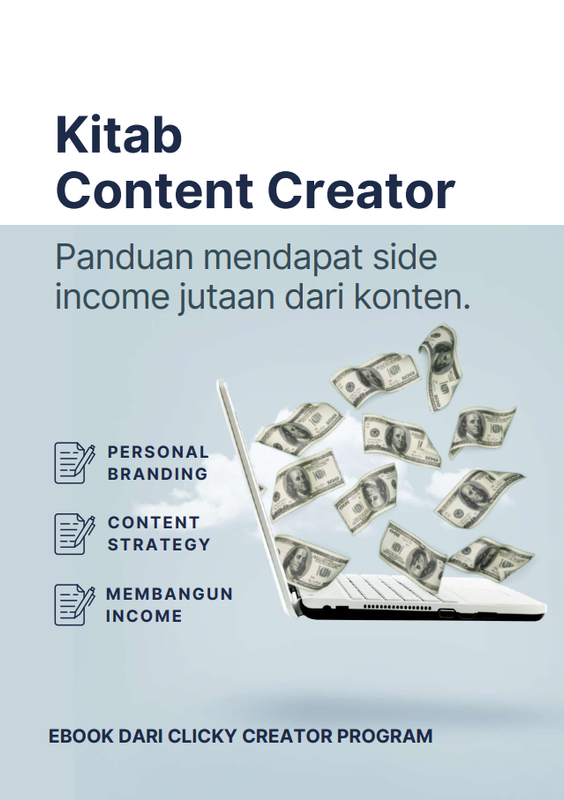 Highlight image 1 for Kitab Content Creator - Produk Clicky.id Creator Program