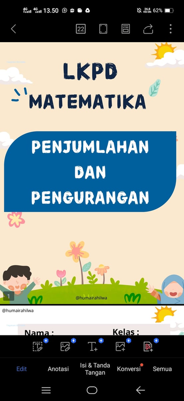 Highlight image 1 for LKPD PENJUMLAHAN PENGURANGAN 