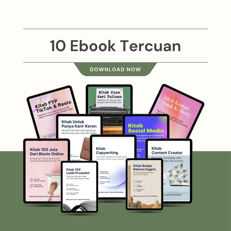 Highlight image for Premium Ebook | 10 Ebook Tercuan