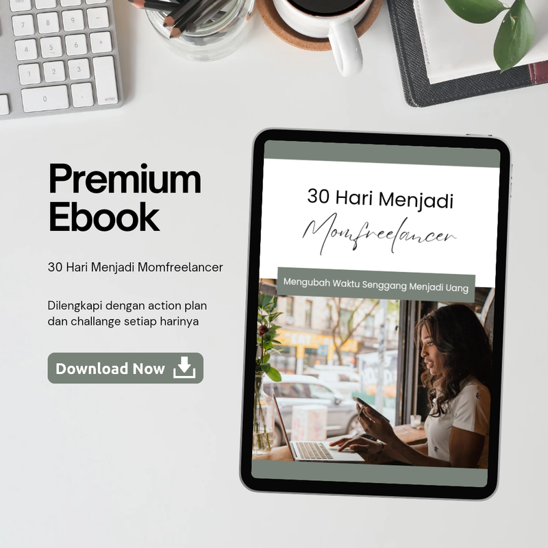 Highlight image for Premium Ebook | Ebook 30 Hari Menjadi Momfreelancer