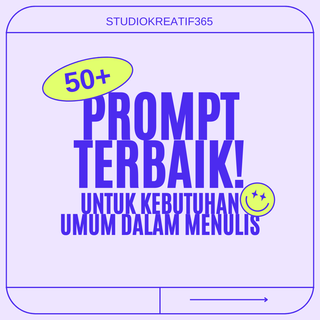 image for 50+ prompt terbaik untuk Tingkatkan Kreatifitas Anda! button