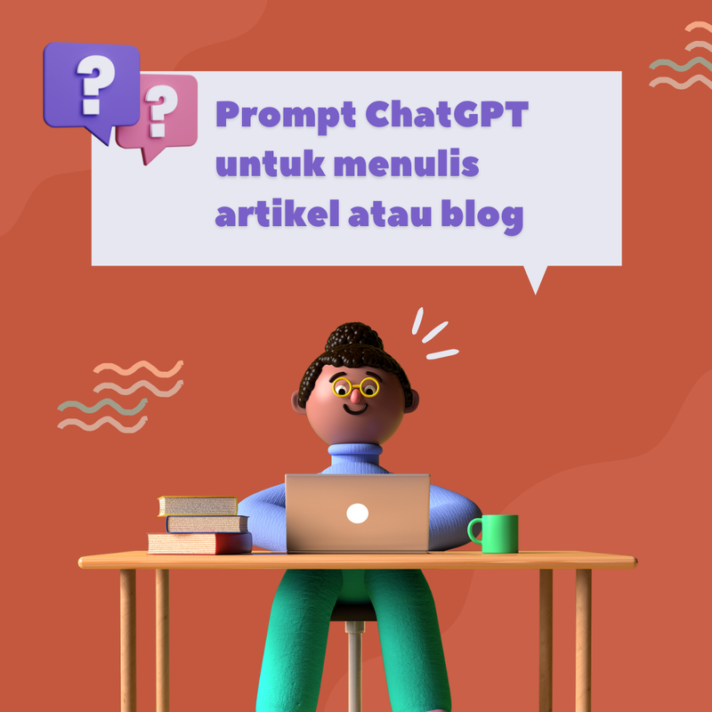 Highlight image for Prompt ChatGPT untuk menulis artikel atau blog