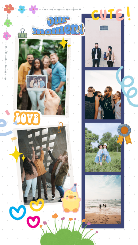Highlight image 1 for Scrapbook Template 