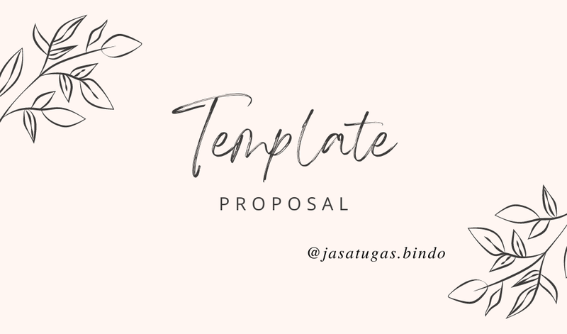 Highlight image for (FREE) TEMPLATE PROPOSAL