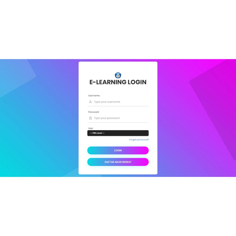 Highlight image 3 for Membangun Aplikasi E-Learning dan Kirim Tugas v5: Template Source Code Premium