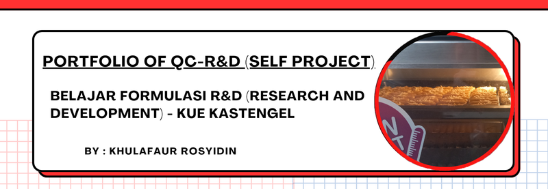 Highlight image for Portofolio QC R&D - Belajar Formulasi Research and Development
